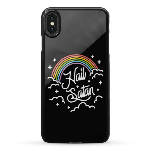 Hail Satan Rainbow Phone Case